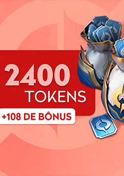Honor of Kings - 2400 Tokens + 108 de Bônus