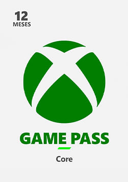 Xbox Game Pass Core - 12 Meses - Gift Card Digital