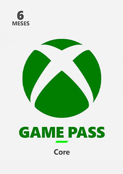 Xbox Game Pass Core - 6 Meses - Gift Card Digital