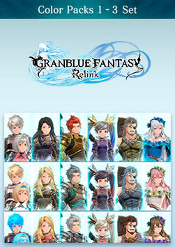 Granblue Fantasy: Relink - Color Pack 1/2/3