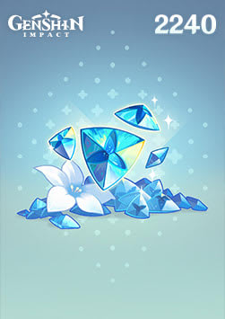 Genshin Impact - 2240 - 1980 + 260 Genesis Crystals