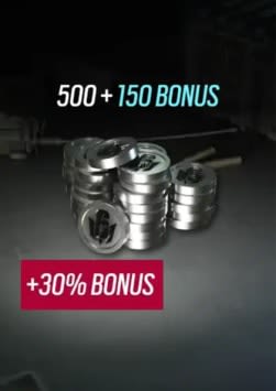 Rainbow Six Mobile - 650 Platina (500 + 150 de bônus)