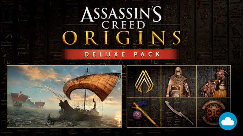 Assassin's Creed: Origins - The Deluxe Pack - PC - Compre na Nuuvem