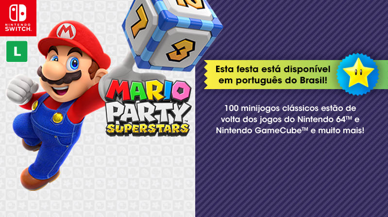Jogo Mario Party Superstars Nintendo Switch