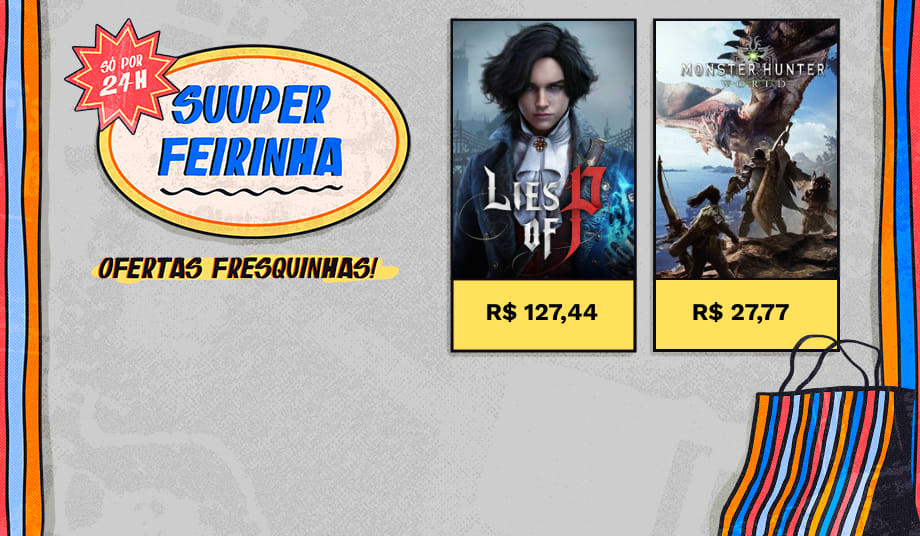 Dia de Souls e Coop na Feirinha Nuuvem!