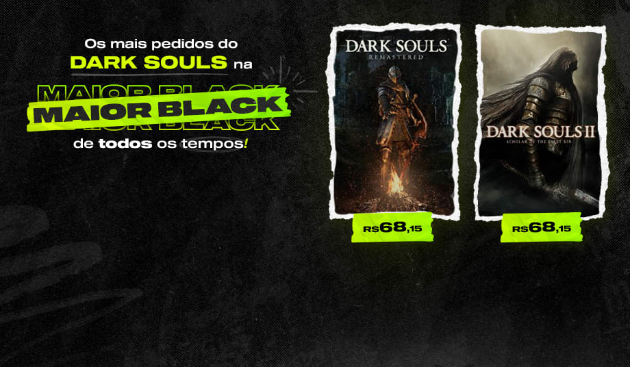 Franquia DARK SOULS com cupom!