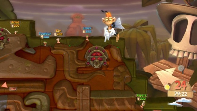 Captura de pantalla 2 - Worms Clan Wars