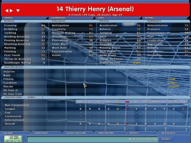 Screenshot 1 - Championship Manager 5