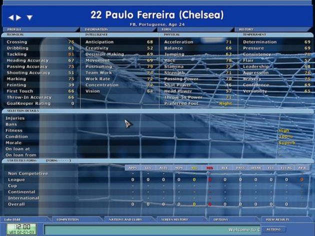 Captura de pantalla 2 - Championship Manager 5