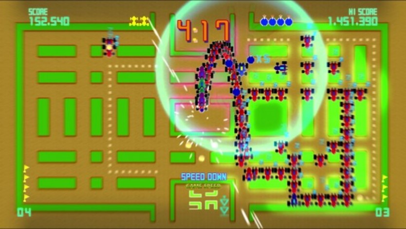 Captura de pantalla 4 - Pac-Man Championship Edition DX+: Rally-X Skin