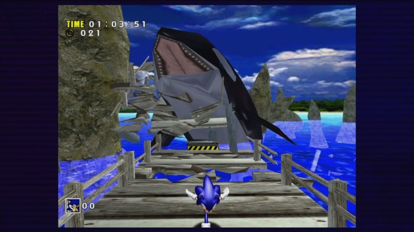 Captura de pantalla 1 - Sonic Adventure DX