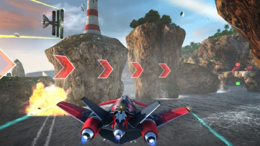 Screenshot 5 - SkyDrift: Extreme Fighters Premium Airplane Pack