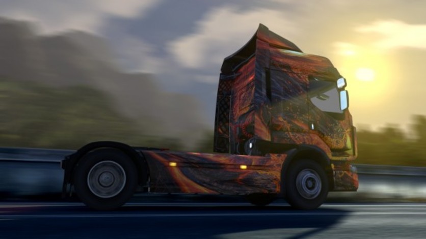 Screenshot 5 - Euro Truck Simulator 2 - Force of Nature Paint Jobs Pack