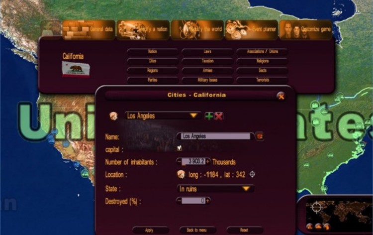 Screenshot 4 - Masters of the World - Geo-Political Simulator 3 - Modding Tool Add-on