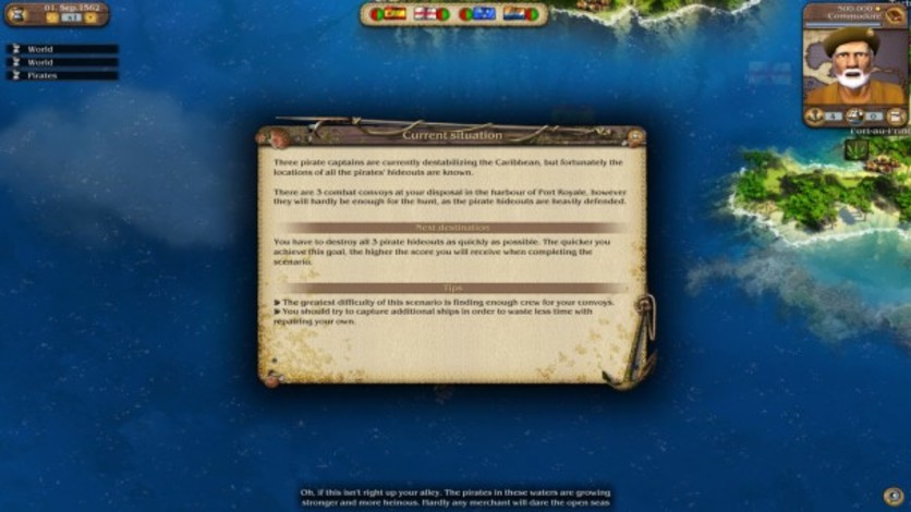 Screenshot 2 - Port Royale 3: New Adventures