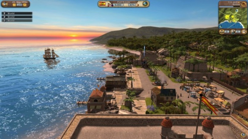 Screenshot 1 - Port Royale 3: New Adventures