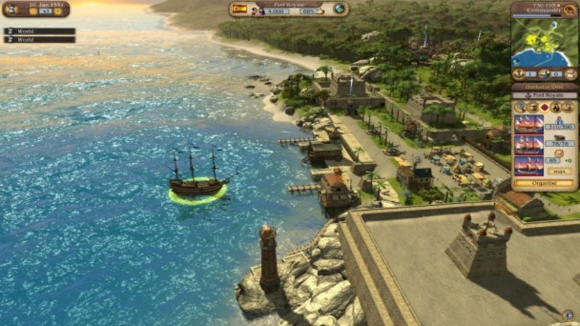 Screenshot 4 - Port Royale 3: New Adventures