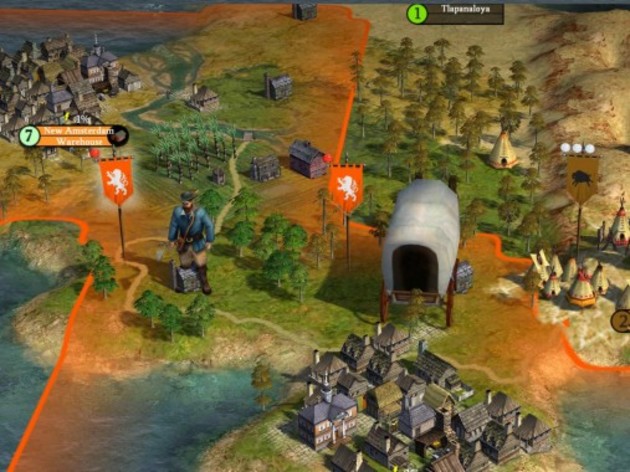 Screenshot 1 - Sid Meier's Civilization IV: Colonization