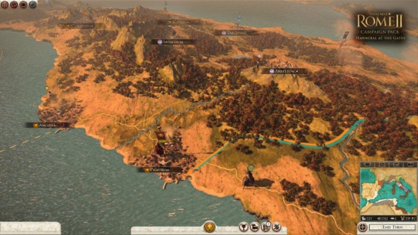 Captura de pantalla 2 - Total War: ROME II - Hannibal at the Gates