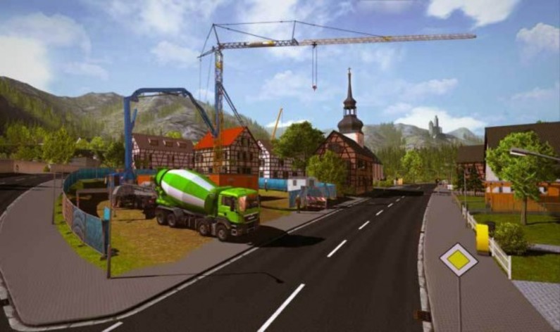 Screenshot 1 - Construction Simulator 2015