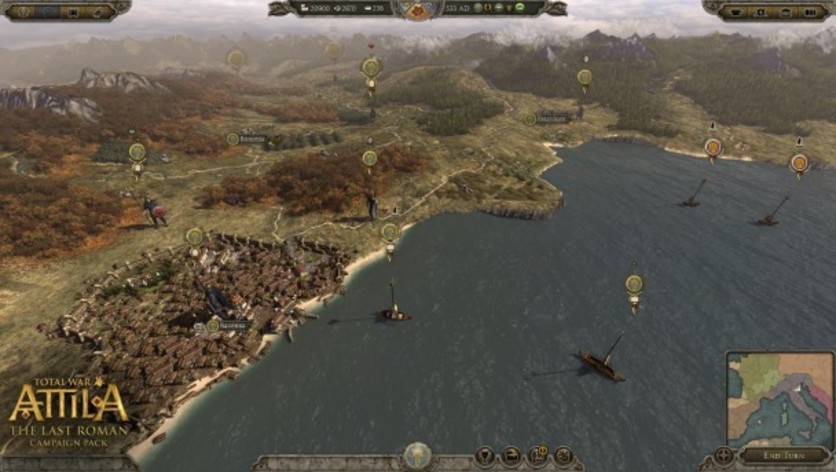 Captura de pantalla 5 - Total War: ATTILA - The Last Roman Campaign Pack
