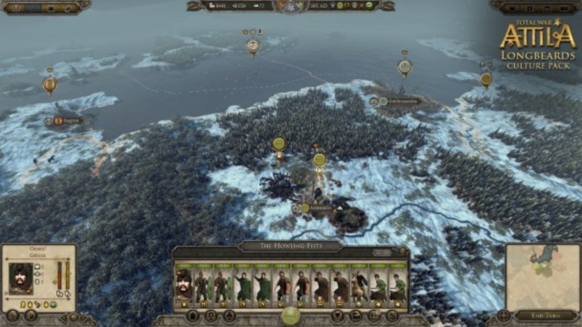 Captura de pantalla 3 - Total War: ATTILA – Longbeards Culture Pack