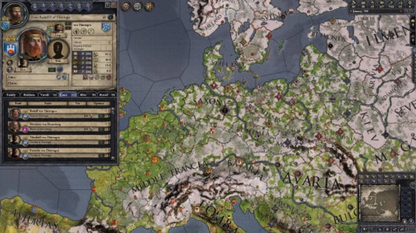 Screenshot 6 - Crusader Kings II: Dynasty Shields Charlemagne