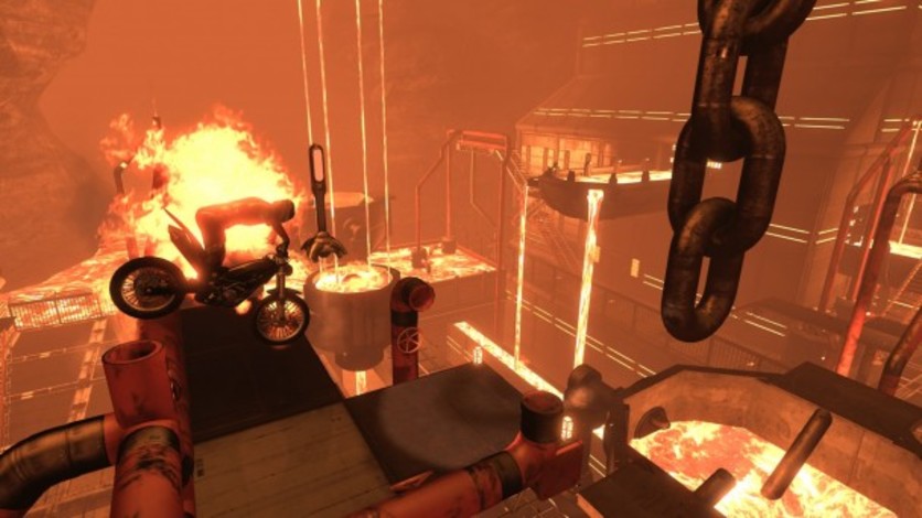 Captura de pantalla 4 - Trials Fusion - Fire in the Deep