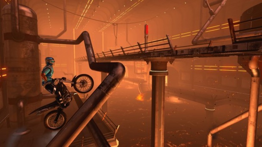 Captura de pantalla 1 - Trials Fusion - Fire in the Deep