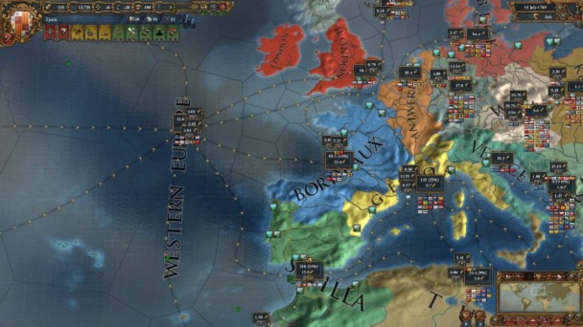 Screenshot 1 - Europa Universalis IV: Wealth of Nations
