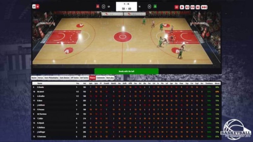 Captura de pantalla 2 - Basketball Pro Management 2015