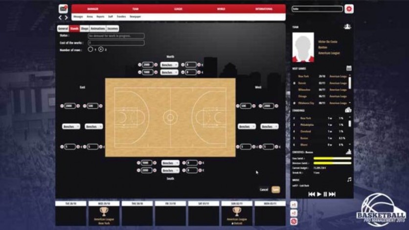 Captura de pantalla 9 - Basketball Pro Management 2015