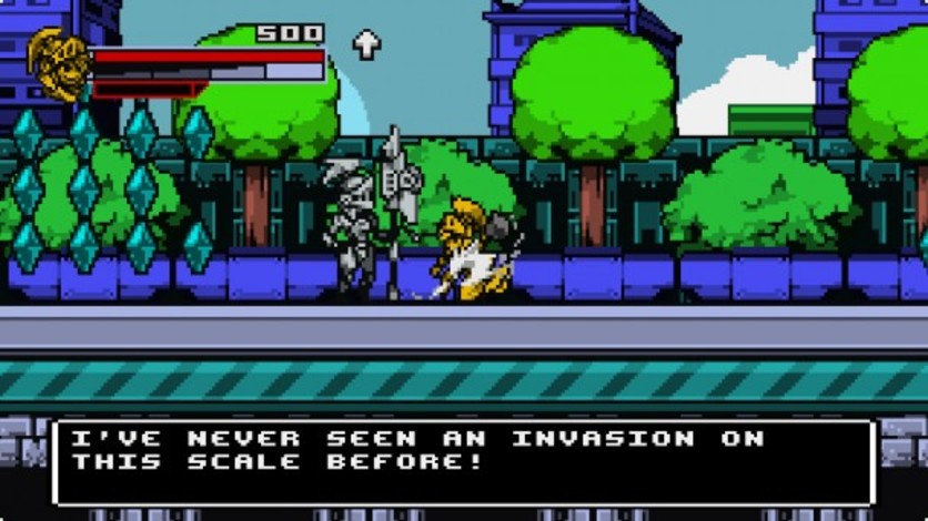 Screenshot 4 - Joylancer: Legendary Motor Knight