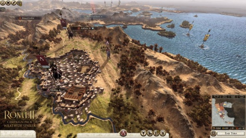 Screenshot 4 - Total War: ROME II - Wrath of Sparta Campaign Pack