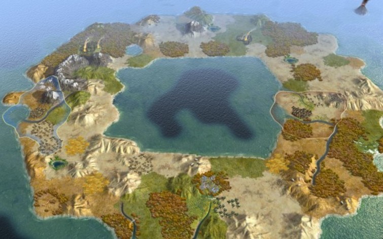 Screenshot 2 - Sid Meier’s Civilization V: Explorer's Map Pack