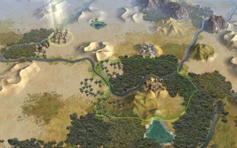 Captura de pantalla 1 - Sid Meier’s Civilization V: Explorer's Map Pack
