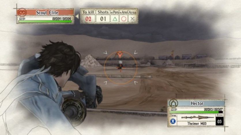 Captura de pantalla 3 - Valkyria Chronicles