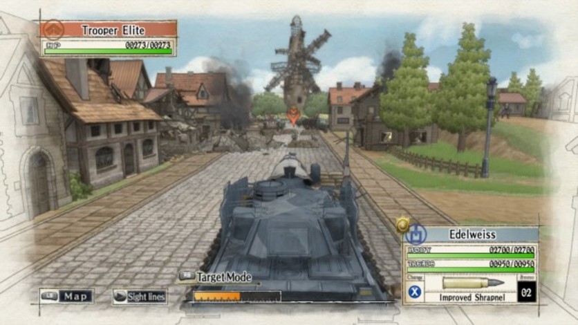 Captura de pantalla 1 - Valkyria Chronicles