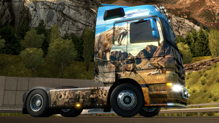 Screenshot 6 - Euro Truck Simulator 2 - Prehistoric Paint Jobs Pack