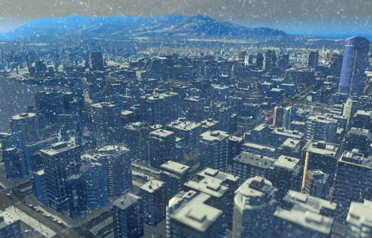 Screenshot 4 - Cities: Skylines - Snowfall