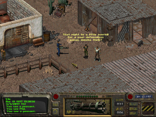 Screenshot 3 - Fallout: A Post Nuclear Role Playing Game