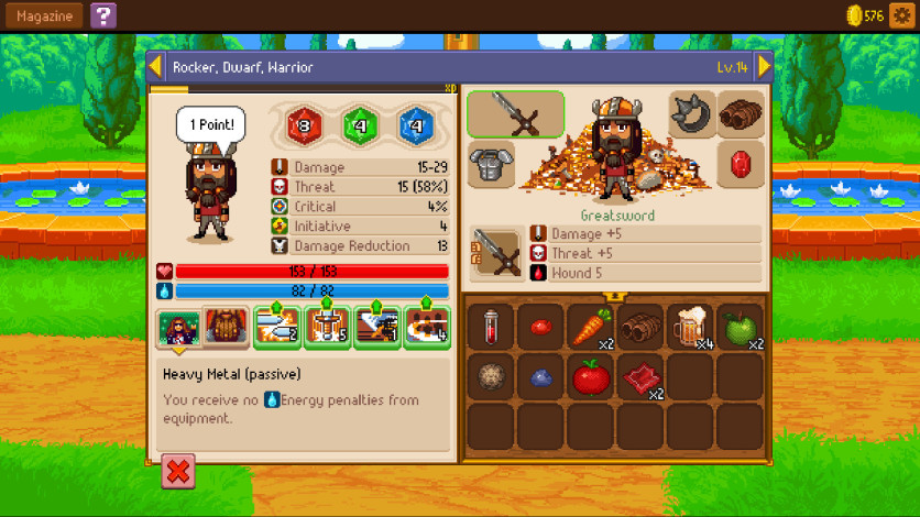 Screenshot 6 - Knights of Pen and Paper 2 - Deluxiest Edition