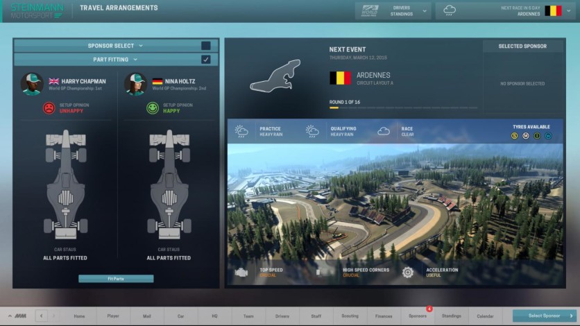 Captura de pantalla 3 - Motorsport Manager