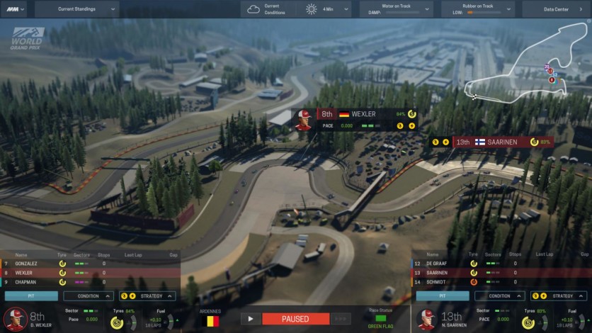 Captura de pantalla 1 - Motorsport Manager