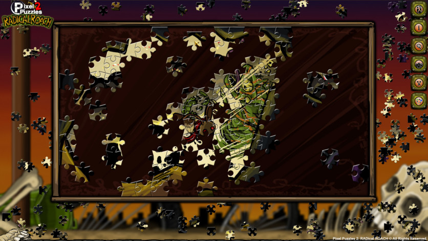 Screenshot 5 - Pixel Puzzles 2: RADical ROACH