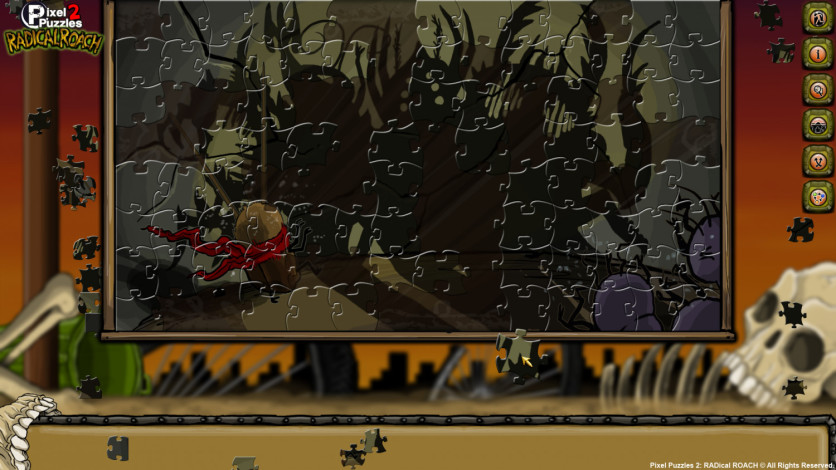 Captura de pantalla 2 - Pixel Puzzles 2: RADical ROACH
