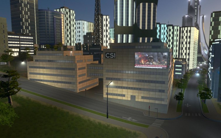 Screenshot 2 - Cities: Skylines - Content Creator Pack: High-Tech Buildings