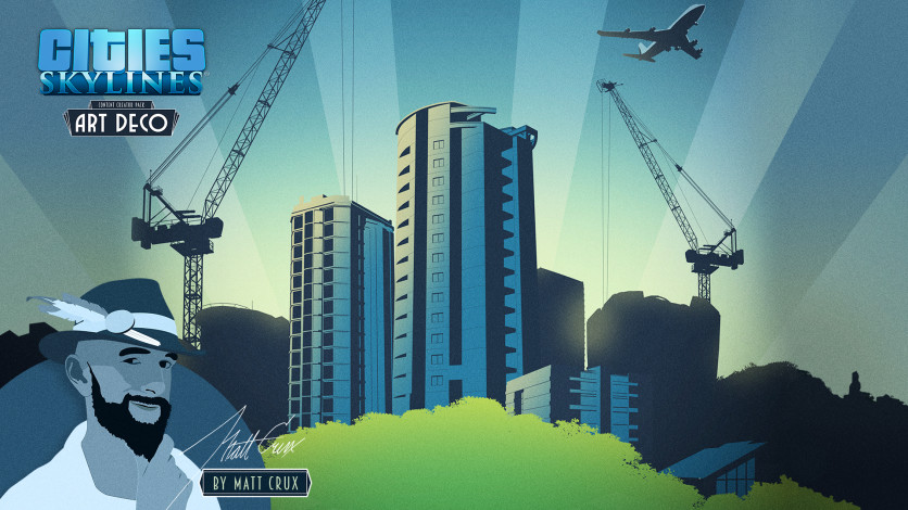 Screenshot 1 - Cities: Skylines - Content Creator Pack: Art Deco