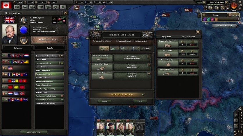 Screenshot 8 - Hearts of Iron IV: Together for Victory