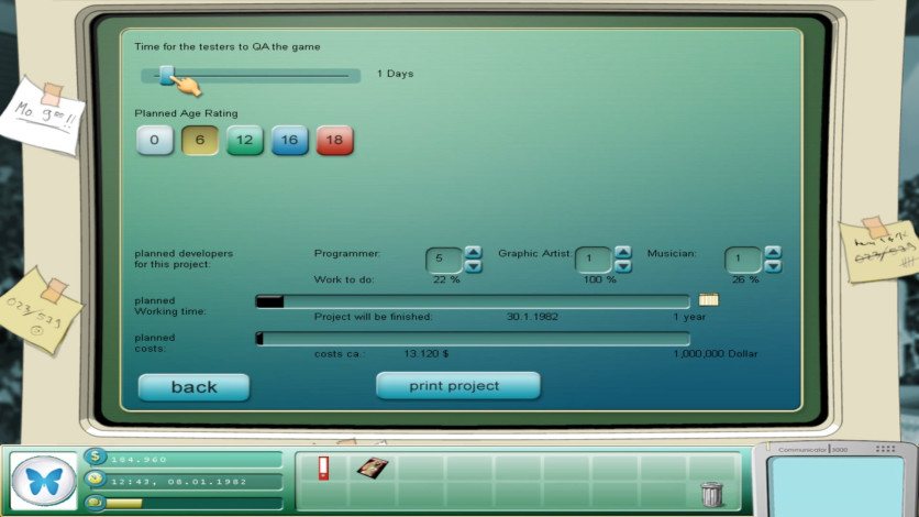 Screenshot 4 - Game Tycoon 1.5
